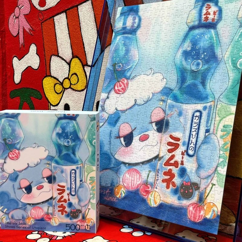 500pcs Jigsaw Puzzle-Utopiece-Marble Soda