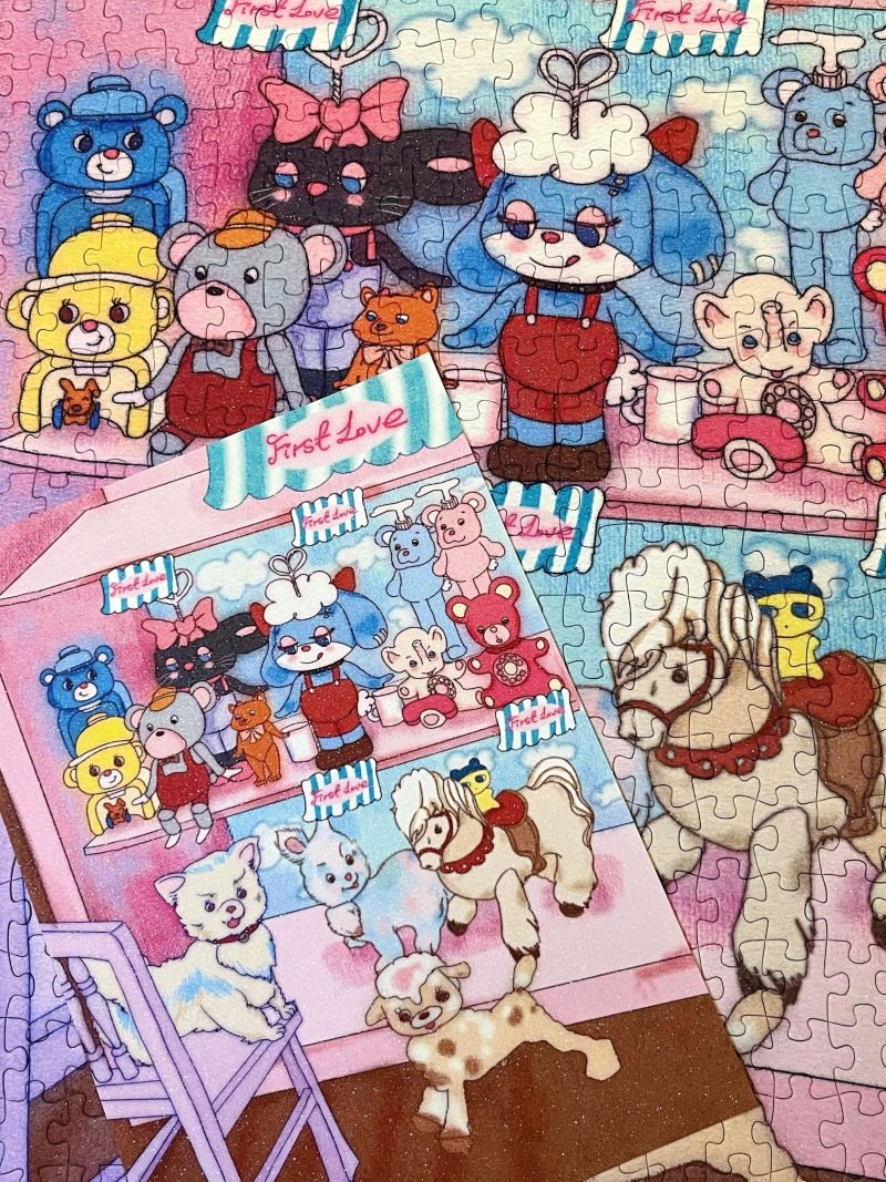 500pcs Jigsaw Puzzle-Utopiece-Showa Toy House