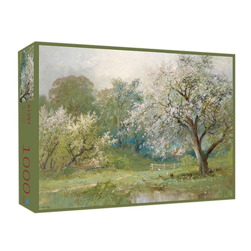 Village (1) 1000pcs Jigsaw Puzzle-PJLT-Village