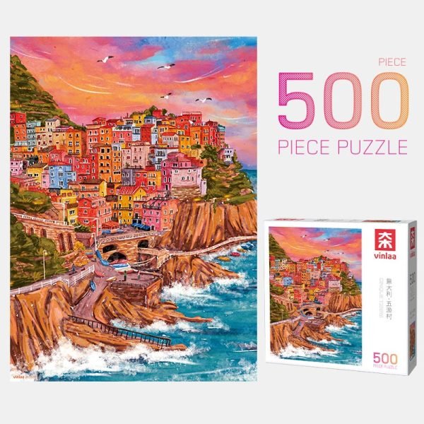 500pcs Jigsaw Puzzle-Vinlaa-Cinque Terre
