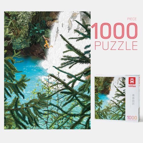 1000pcs Jigsaw Puzzle-Vinlaa-Youthful Jump