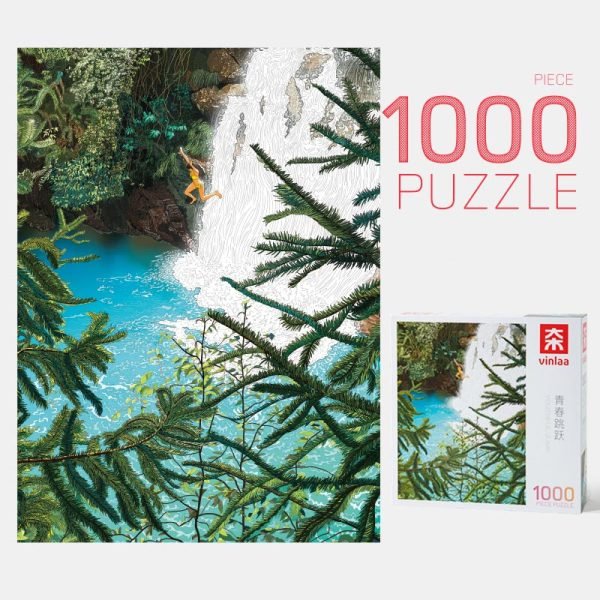 1000pcs Jigsaw Puzzle-Vinlaa-Youthful Jump
