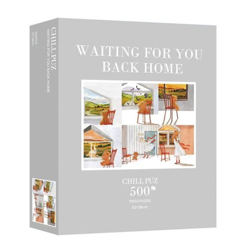 500 Piece Puzzle-Chill Puz-Waiting for You Back Home