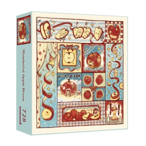 PJLT-728pcs Jigsaw Puzzle-Wonderful Apple House