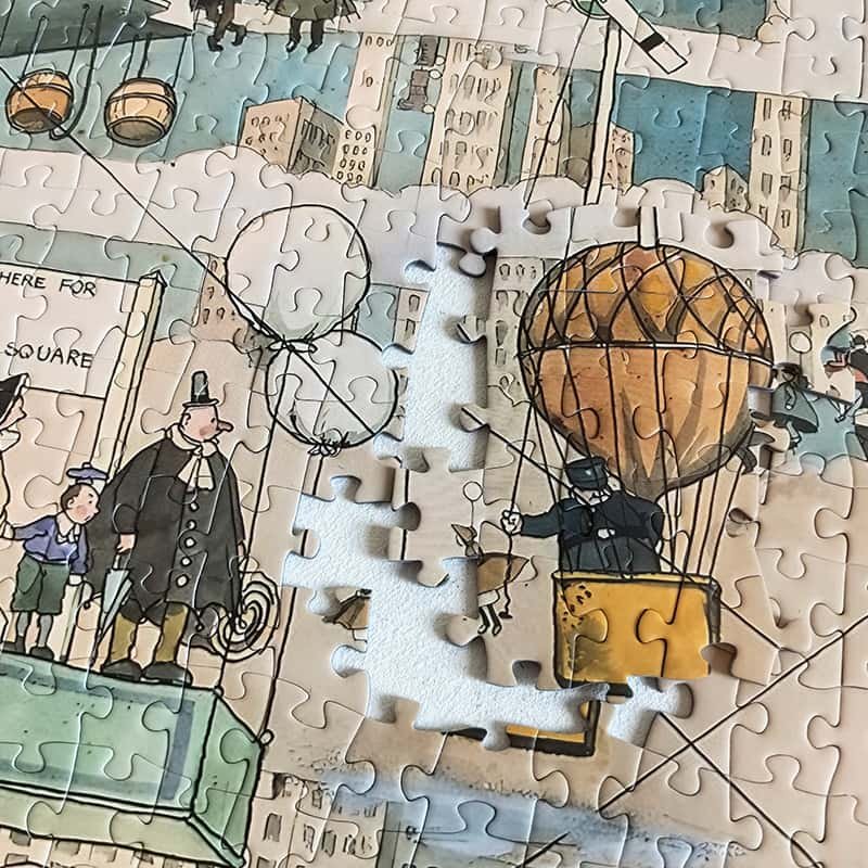 Yahu Puzzle-1000 Piece Puzzle-How To