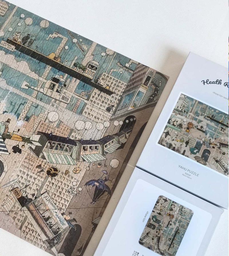 Yahu Puzzle-1000 Piece Puzzle-How To