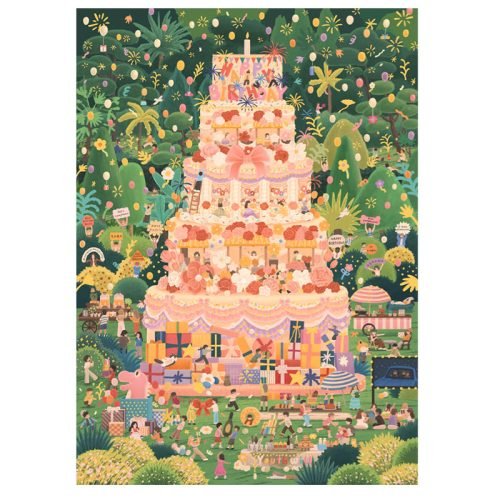 Youthwill Puzzle-Happy Birthday (4) Youthwill-500pcs Jigsaw Puzzle-Happy Birthday