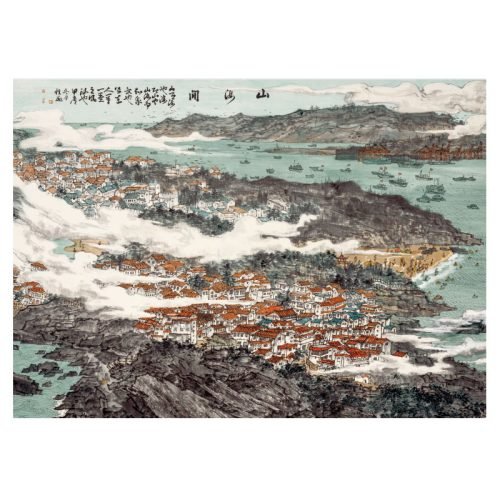 Zhiju-Between The Mountain and Sea Zhiju-1000 Piece Puzzle-Between The Mountain and Sea