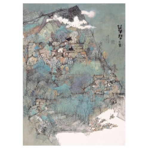 Zhiju-Hometown Between Hills Zhiju-1000 Piece Puzzle-Hometown Between Hills