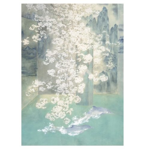 Zhiju-The Gaze Beyond the Blooming Waters Zhiju-1000 Piece Puzzle-The Gaze Beyond the Blooming Waters