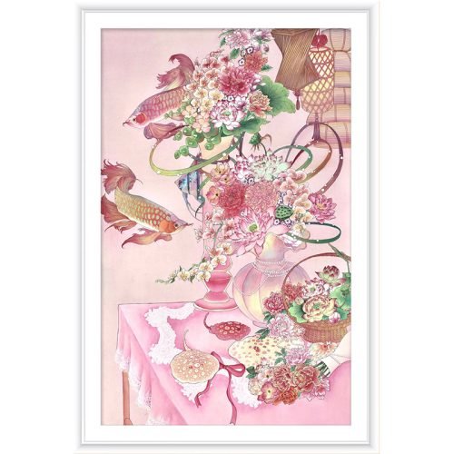 1000pcs Jigsaw Puzzle-Meow Pin-Pond Dream