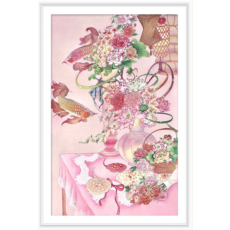 1000pcs Jigsaw Puzzle-Meow Pin-Pond Dream