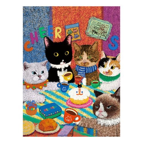 3djp Plastic Jigsaw Puzzles 1200pcs-Cheers Mate