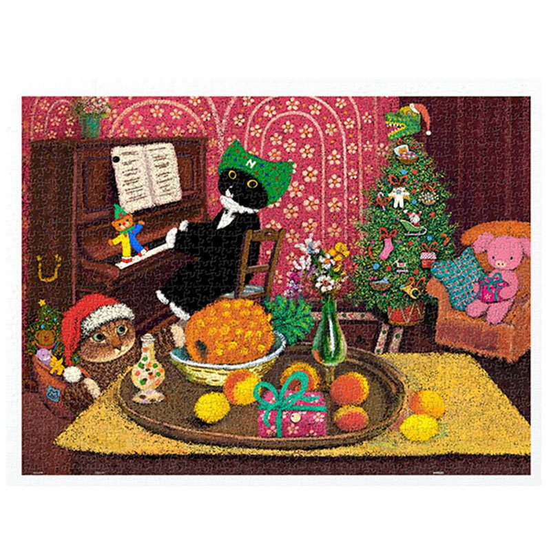 3djp puzzle-Christmas Solo 3djp Plastic Jigsaw Puzzles 1200pcs-Christmas Solo