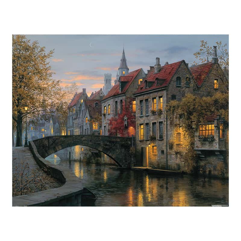 3djp puzzle-Silent Night (2) Plastic Jigsaw Puzzles 2000pcs-3djp-Silent Night