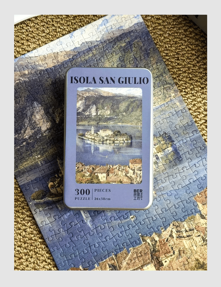 Ber Puzzle-Isola San Giulio (2) 300pcs Jigsaw Puzzle-Ber-Isola San Giulio