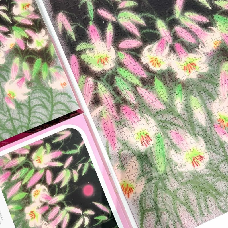 Boff-500 Jigsaw Puzzle-Oriental Moonrise Peony