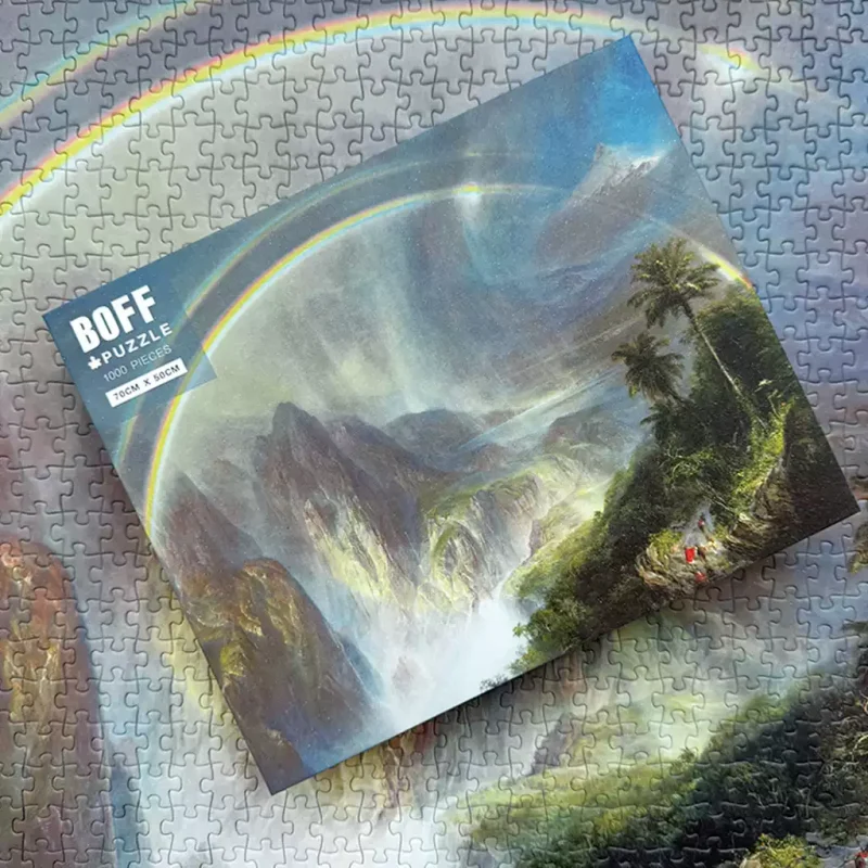 1000pcs Jigsaw Puzzle-Boff-Tropical Rainy Season