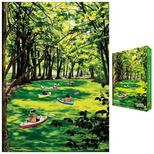 Comitok Puzzle-Jungle Rafting (4) 1000pcs Jigsaw Puzzle-Comitok-Jungle Rafting