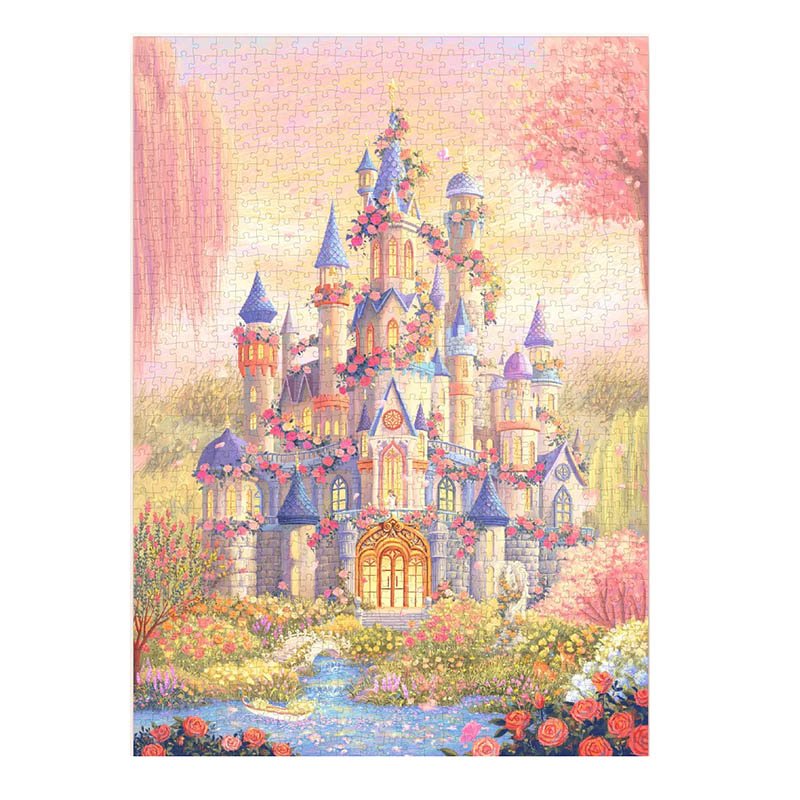 500 Jigsaw Puzzle-Dream Friends-Rose Castle