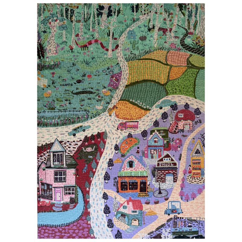 Lizzle Puzzle-Fantasy Land-1000pcs Jigsaw Puzzle