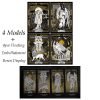 Seren Art Black Gold Tarot Series 500pcs Jigsaw Puzzle-Empress, Sun, Strength and Lover