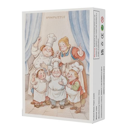 Ipin Puzzle-Master Chef Pang Fu (1) IPIN-300pcs Jigsaw Puzzle-Master Chef Pang Fu