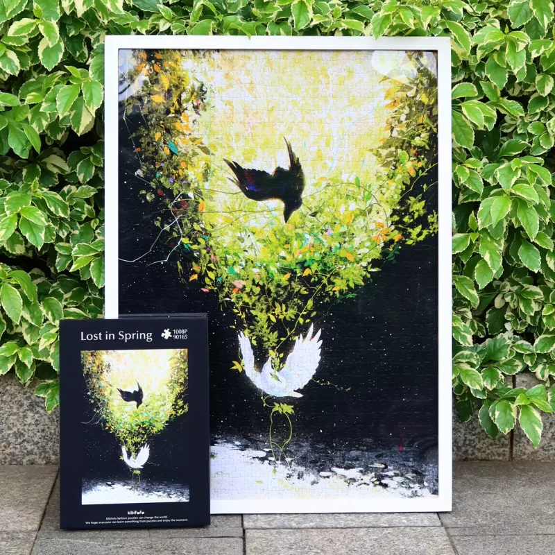 Lost in Spring-1000pcs Jigsaw Puzzle-Kibifufu