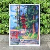 Kibifufu-Red Pagoda Nikko (3) Red Pagoda Nikko-1000pcs Jigsaw Puzzle-Kibifufu
