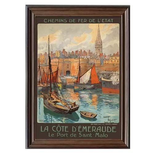 Le Port de Saint-Malo (1) 300pcs Jigsaw Puzzle-Ber-Le Port de Saint-Malo