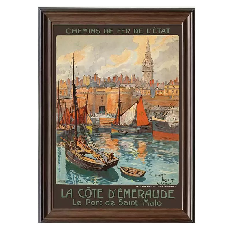 300pcs Jigsaw Puzzle-Ber-Le Port de Saint-Malo