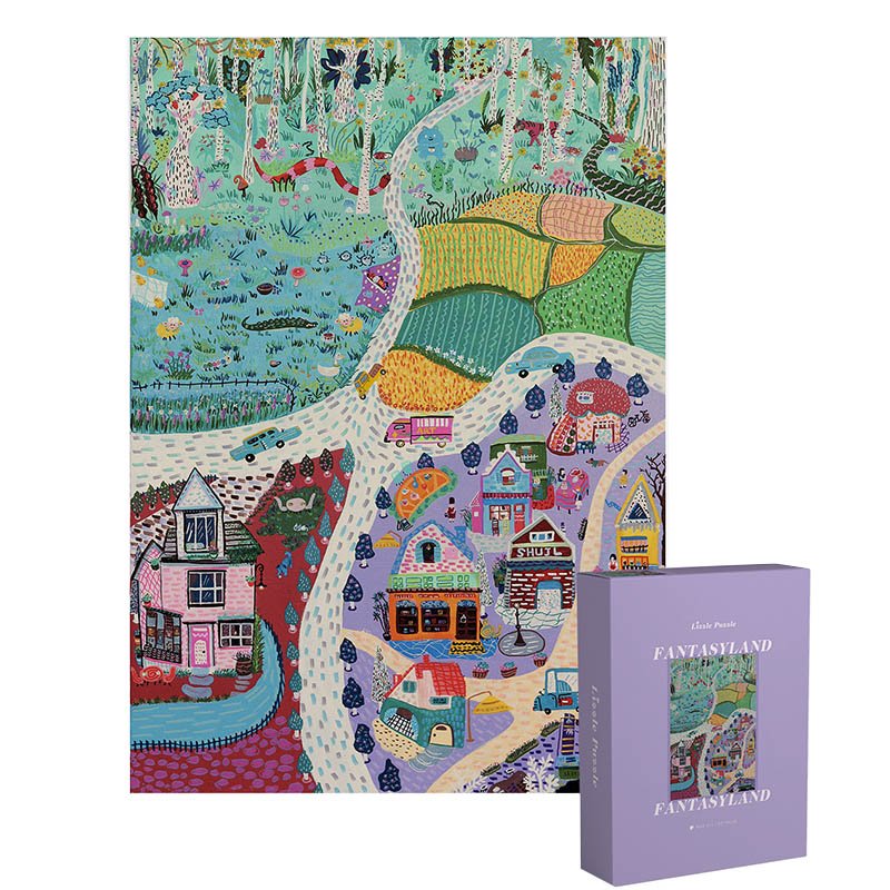 Lizzle Puzzle-Fantasy Land-1000pcs Jigsaw Puzzle