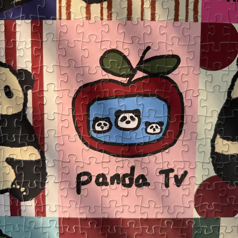 Lizzle Puzzle-Panda Love (1) Lizzle Puzzle 500 Piece-Panda Love