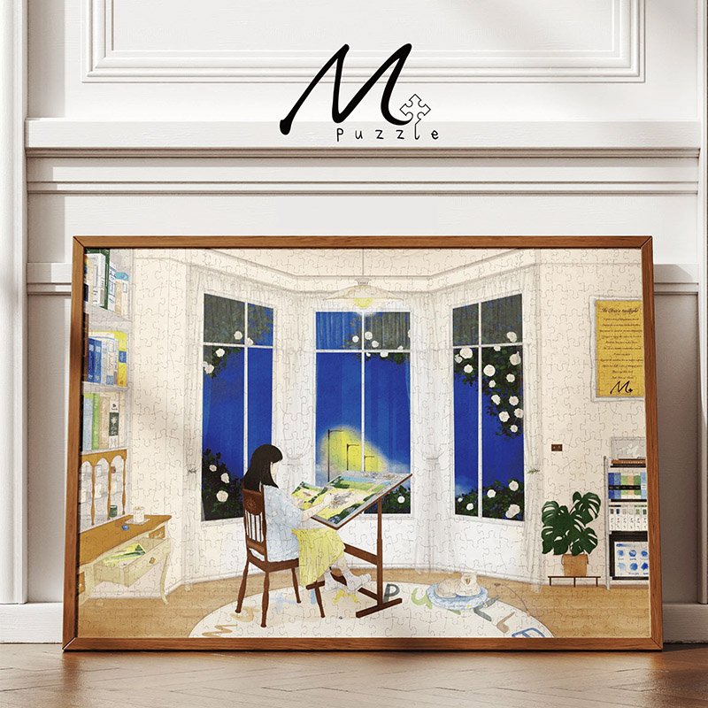 Muxia-1000pcs Puzzle-Night Puzzler