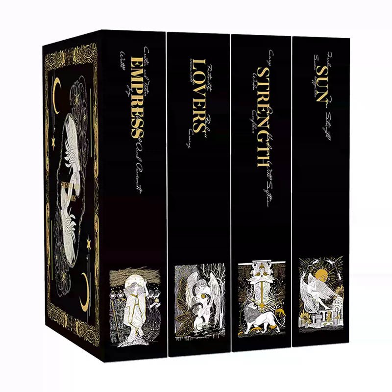 Seren Art Black Gold Tarot Series 500pcs Jigsaw Puzzle-Empress, Sun, Strength and Lover