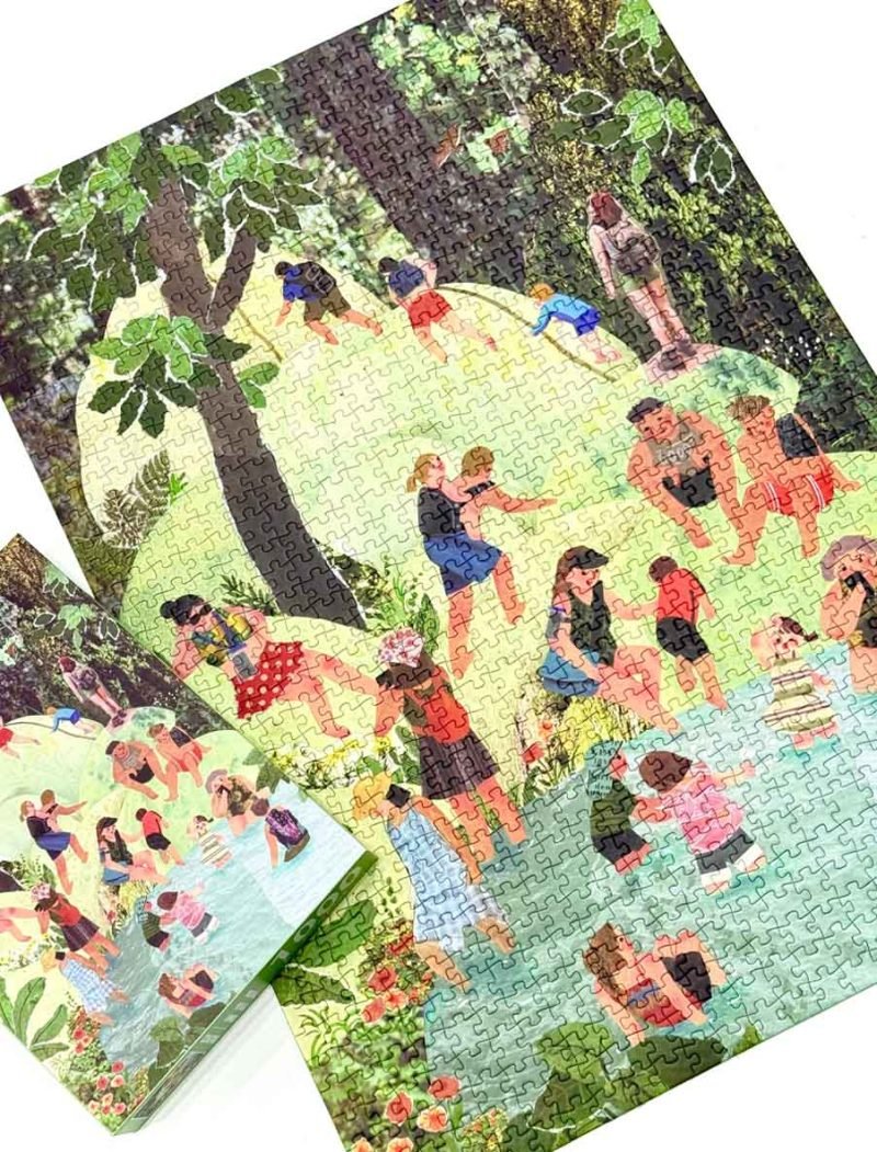 Soulpuzz-Summer Stream Tracing-Jigsaw Puzzle 1000pcs
