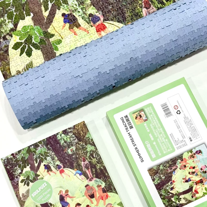 Soulpuzz-Summer Stream Tracing-Jigsaw Puzzle 1000pcs
