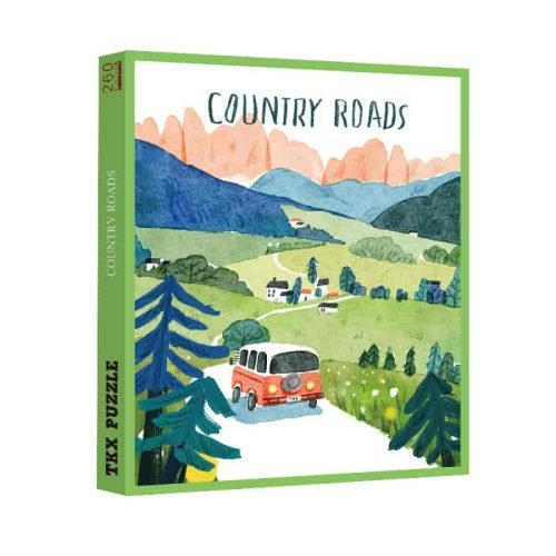 TKX Puzzle 260pcs-Country Roads (1) TKX-260pcs Jigsaw Puzzle-Country Roads