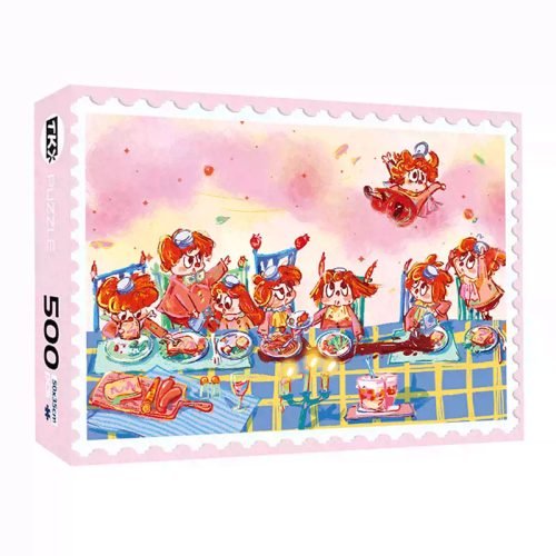TKX-Toto No Mischief (1) TKX-500pcs Jigsaw Puzzle-Toto No Mischief