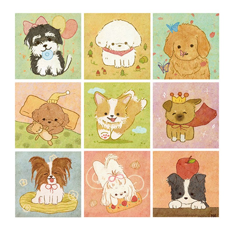 The world cannot live without puppies (1) 300pcs Jigsaw Puzzle-Toi-The World cannot Live without Puppies