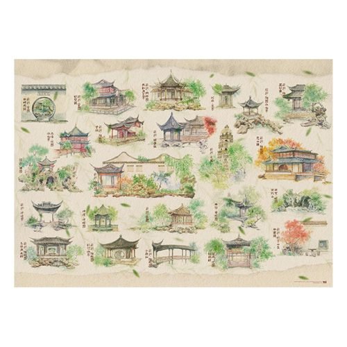 Toi-1000pcs Jigsaw Puzzle-Chinese Garden
