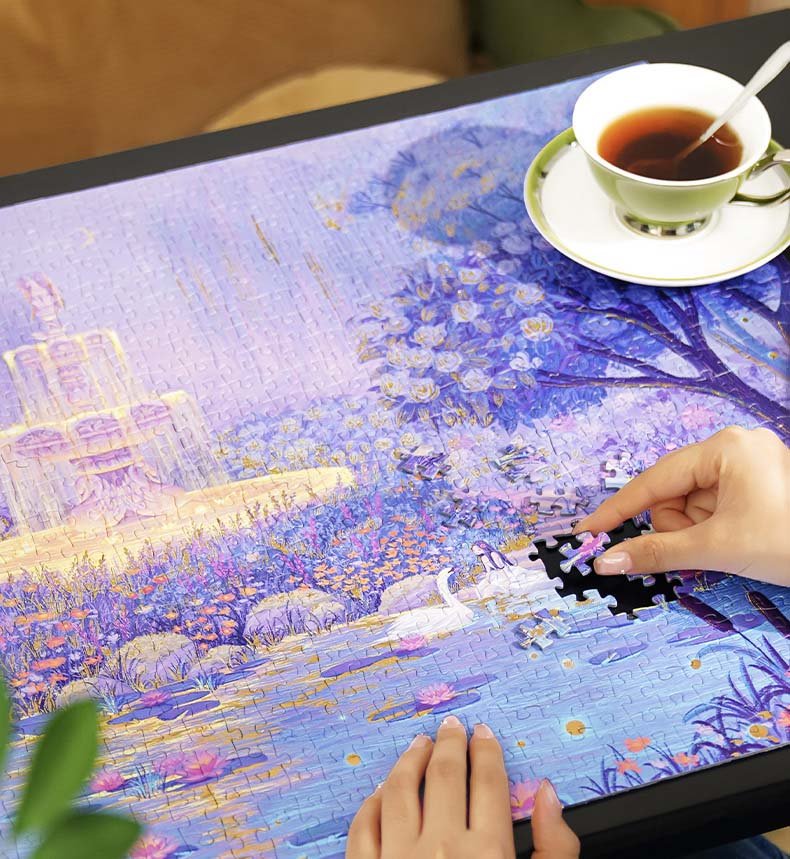 Toi-1000pcs Jigsaw Puzzle-Golden Wishing Fountain