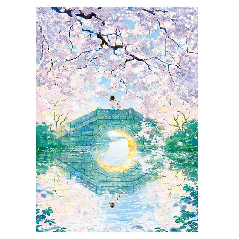Toi-1000pcs Jigsaw Puzzle-Moon Bridge
