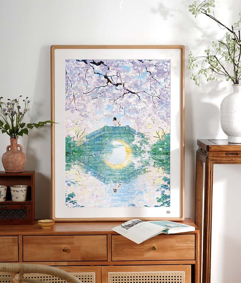 Toi-1000pcs Jigsaw Puzzle-Moon Bridge