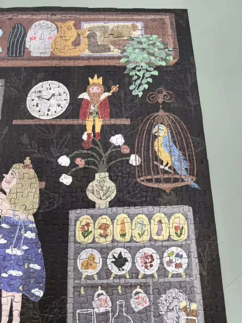 1000pcs Jigsaw Puzzle-TuTuDingDang-Another Restless Dinner