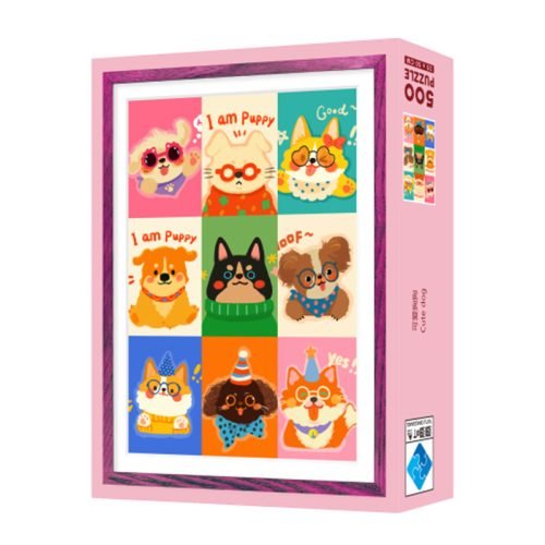 TuTuDingDang-500pcs Jigsaw Puzzle-Cute Dog