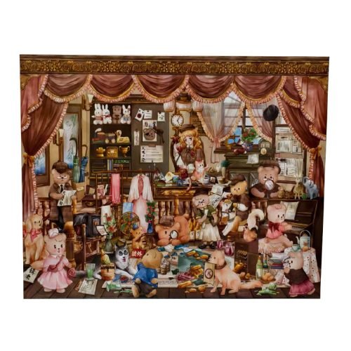 1000pcs Jigsaw Puzzle-TuTuDingDang-Detective Agency