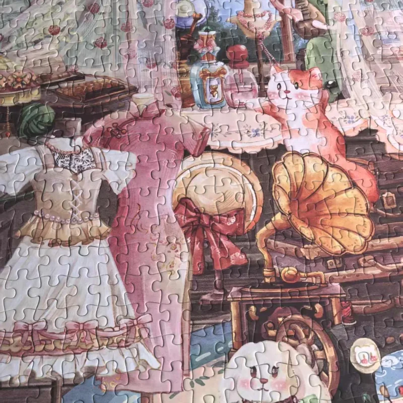 1000pcs Jigsaw Puzzle-TuTuDingDang-Tailor Shop