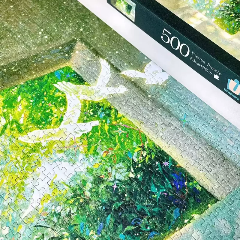 500pcs Jigsaw Puzzle-Utopiece-Sun Stolen in a Corner