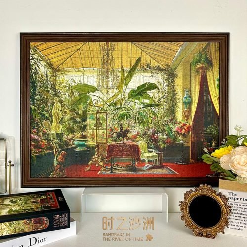 Veranda de la Princesse Mathilde (2) Hourglass-1000pcs Jigsaw Puzzle-Veranda de la Princesse Mathilde